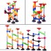 Marble Run Toy Marble Game STEM Educational Learning Toy,DIY Marble Runs Coaster Railway Construction Building Blocks Toy for Boys Girls 4 5 6 + Years Old 78 Durable Pieces + 30 Glass Marbles B07LGQLR3M